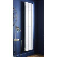 Clifton White Vertical Radiator 1870mm (H) x 320mm (W) (Amsterdam)