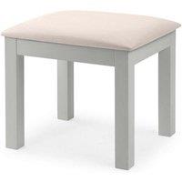Ashfield Premier Dove Grey Dressing Stool in Mid Grey