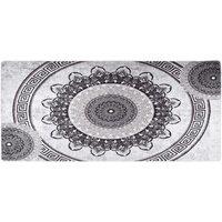 Berkfield Home Rug Washable 80x300 cm Multicolour Anti Slip | Size: 100 cm diameter