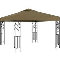 Berkfield Home Gazebo 3x3 m Taupe 180 g/m in Beige