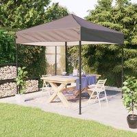 Berkfield Home Folding Party Tent Taupe 3x3 m in Beige