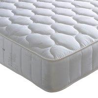 Bedmaster Queen Ortho Spring Mattress in White | Size: King