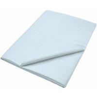 Murmur ' 500TC' Plain Dye Flat Sheet in Blue | Size: King Flat