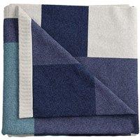 Helena Springfield 'Patchwork' Knit Throw in Blue