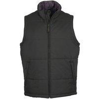 SOL'S Warm Padded Bodywarmer Jacket in Charcoal | Size: Large