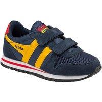 Gola 'Daytona Strap' Nylon Strap Trainers in Dark Navy | Size: 2