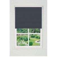 New Edge Blinds Slate Grey Plain Straight Edge Daylight Roller Blind 165cm Drop | Size: 170 cm width x 165 cm drop
