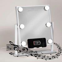 Stylideas Glam & Groove Hollywood Vanity Music Mirror in Stylpro
