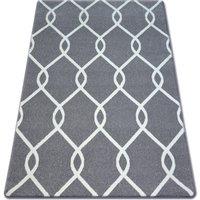 RugsX Sketch Rug in Grey | Size: 200 cm x 290 cm