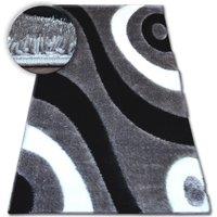 RugsX Shaggy Space Rug in Grey | Size: 80 cm x 150 cm