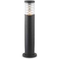 Netlighting Tronco 1 Light Outdoor Short Bollard Black IP44 E27