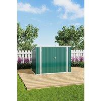 Steel Trash Can Recycle Bin Enclosure Storage Shed