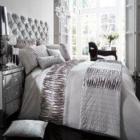 Smart Living Premium Polycotton Alina Duvet Cover With Pillowcases in Red | Size: Double