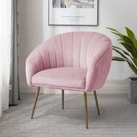 Artemis Home Helena Accent Chair in Pink | Size: Armchair