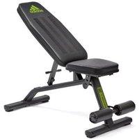 adidas Performance Flat Incline Utility Weight Bench in Black