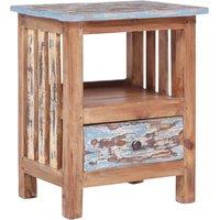 Bedside Cabinet 41x30x50 cm Solid Reclaimed Wood