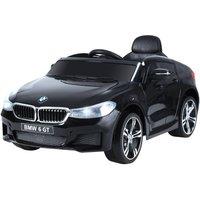 HOMCOM Licensed BMW 6GT 6V Kids Ride On Car Electric Battery Powered Music in Black
