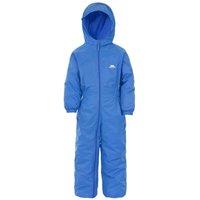 Trespass Dripdrop Padded Waterproof Rain Suit in Cobalt | Size: 6-12 m