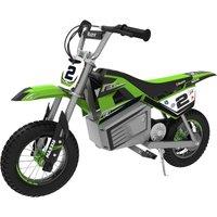 Razor Kids Electric Motorbike - SX350 McGrath Dirt Bike for Children 13+ w/ 14 mph Max Speed & 30 Minute Ride Time, Up to 7 Mile Range, 250W Ride On