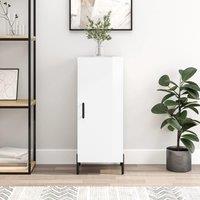 Berkfield Home Sideboard High Gloss White 34.5x34x90 cm Engineered Wood