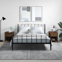 Berkfield Home Bedside Cabinets 2 pcs Brown Oak 40x42x50 cm Engineered Wood | Size: 40 x 42 x 50 cm