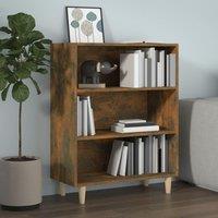 Berkfield Home Sideboard Smoked Oak 69.5x32.5x90 cm Engineered Wood in Brown