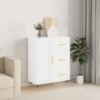 Berkfield Home Sideboard White 69.5x34x90 cm Engineered Wood