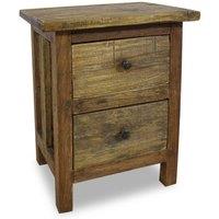 Nightstand Solid Reclaimed Wood 40x30x51 cm