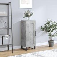 Berkfield Home Sideboard Concrete Grey 34.5x34x90 cm Engineered Wood