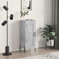 Berkfield Home Sideboard Concrete Grey 34.5x34x90 cm Engineered Wood