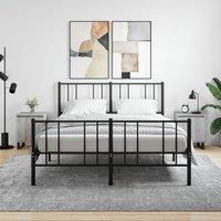 Berkfield Home Bedside Cabinets 2 pcs Grey Sonoma 40x30x50 cm Engineered Wood | Size: 40 x 30 x 50 cm