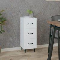 Berkfield Home Sideboard White 34.5x34x90 cm Engineered Wood