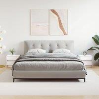 Berkfield Home Bedside Cabinets 2 pcs White 40x31x35.5 cm Solid Wood Pine