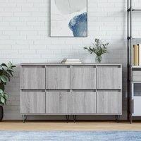 Berkfield Home Sideboards 2 pcs Grey Sonoma Engineered Wood