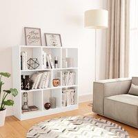 Berkfield Home Book Cabinet White 97.5x29.5x100 cm Engineered Wood
