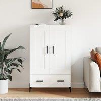 Berkfield Home Highboard High Gloss White 69.5x31x115 cm Engineered Wood