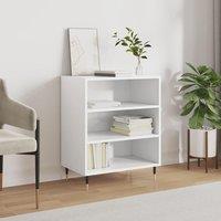 Berkfield Home Sideboard White 57x35x70 cm Engineered Wood | Size: 57 x 35 x 70 cm