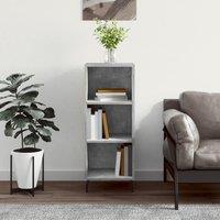 Berkfield Home Sideboard Concrete Grey 34.5x32.5x90 cm Engineered Wood