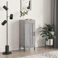 Berkfield Home Sideboard Grey Sonoma 34.5x34x90 cm Engineered Wood