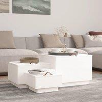 Berkfield Home Storage Boxes with Lids 3 pcs White Solid Wood Pine