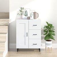 Berkfield Home Sideboard White 69.5x34x90 cm Engineered Wood