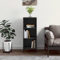 Berkfield Home Sideboard Black 34.5x32.5x90 cm Engineered Wood