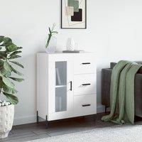 Berkfield Home Sideboard White 69.5x34x90 cm Engineered Wood