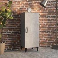 Berkfield Home Sideboard Concrete Grey 34.5x34x90 cm Engineered Wood