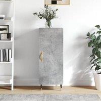 Berkfield Home Sideboard Concrete Grey 34.5x34x90 cm Engineered Wood