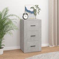 Berkfield Home Sideboard Concrete Grey 40x33x70 cm Engineered Wood | Size: 40 x 33 x 70 cm