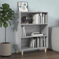 Berkfield Home Sideboard Grey Sonoma 69.5x32.5x90 cm Engineered Wood