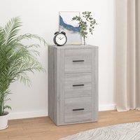 Berkfield Home Sideboard Grey Sonoma 40x33x70 cm Engineered Wood | Size: 40 x 33 x 70 cm