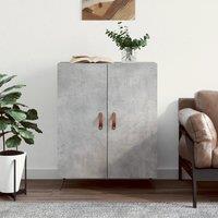 Berkfield Home Sideboard Concrete Grey 69.5x34x90 cm Engineered Wood