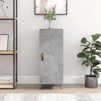 Berkfield Home Sideboard Concrete Grey 34.5x34x90 cm Engineered Wood